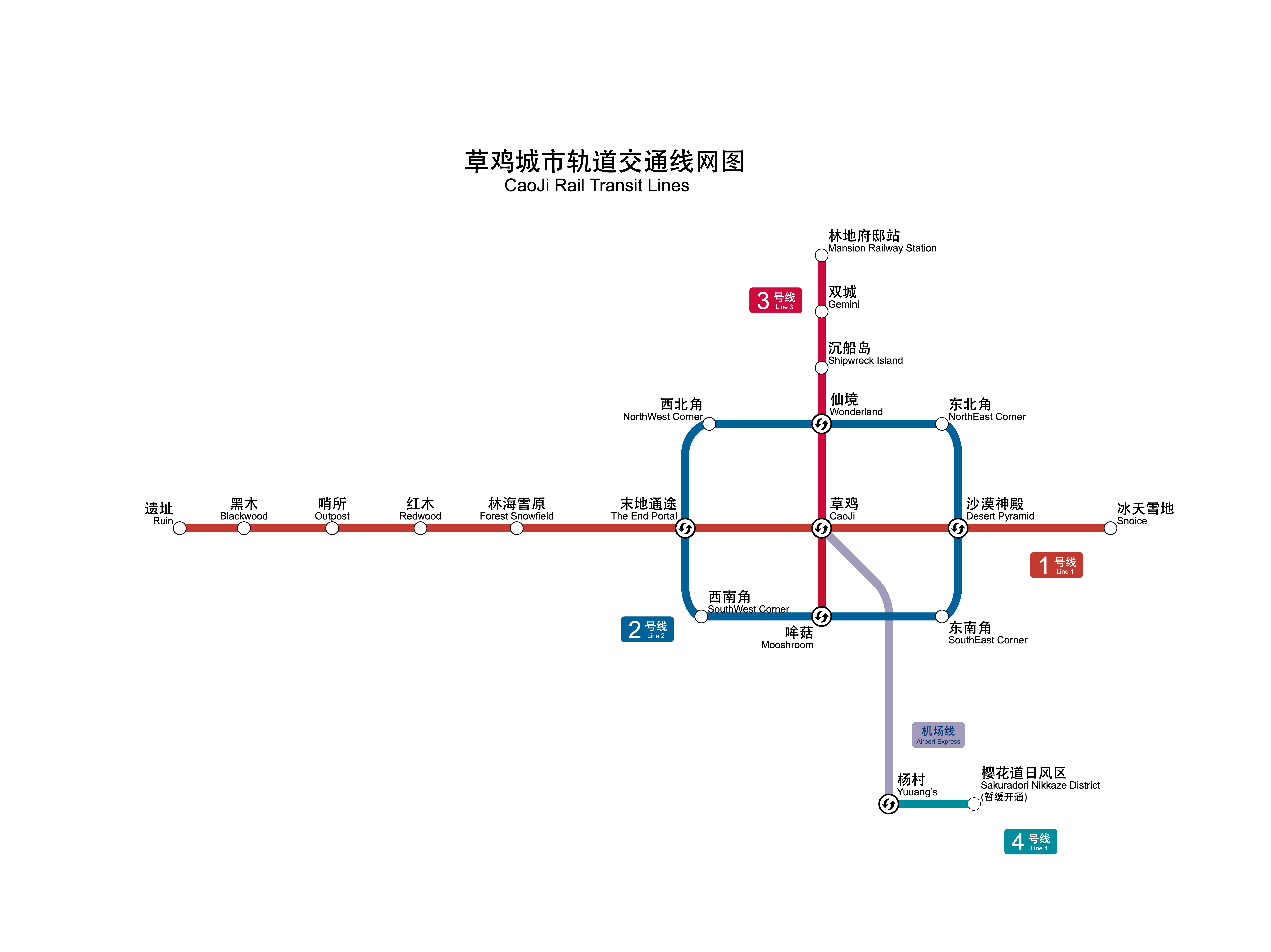 地铁线路图